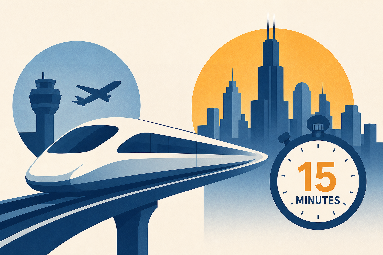 O'Hare to the Loop in 15 minutes? This company thinks it can finally bring fast rail to Chicago