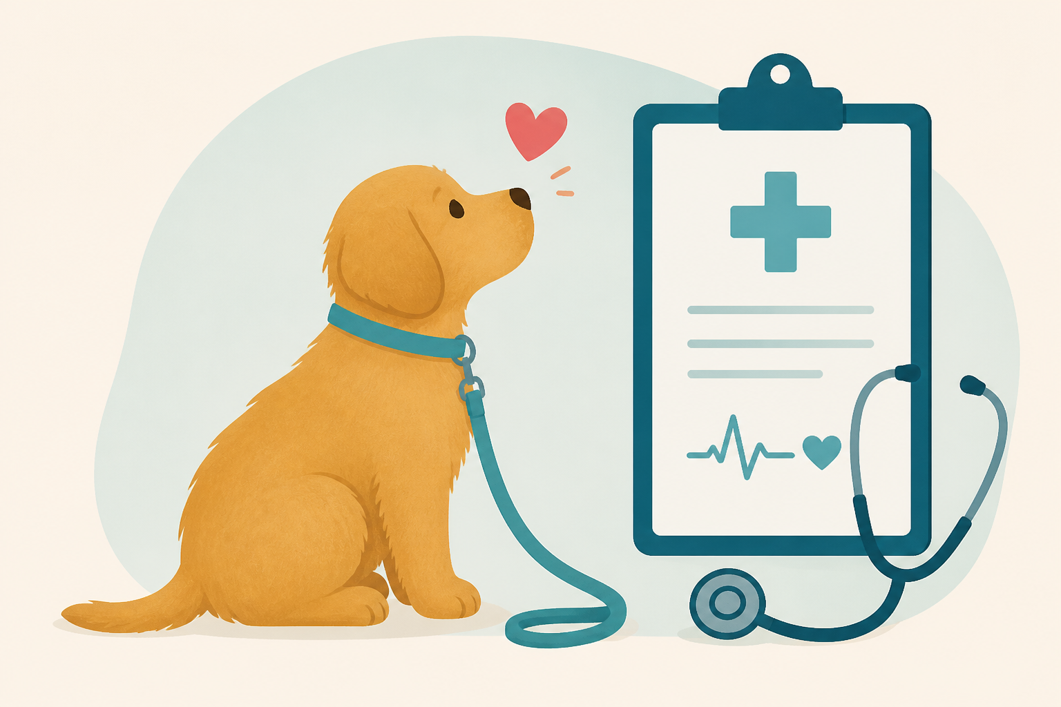 Golden Retriever Puppy’s First Vet Visit Takes an Unexpectedly Adorable Turn