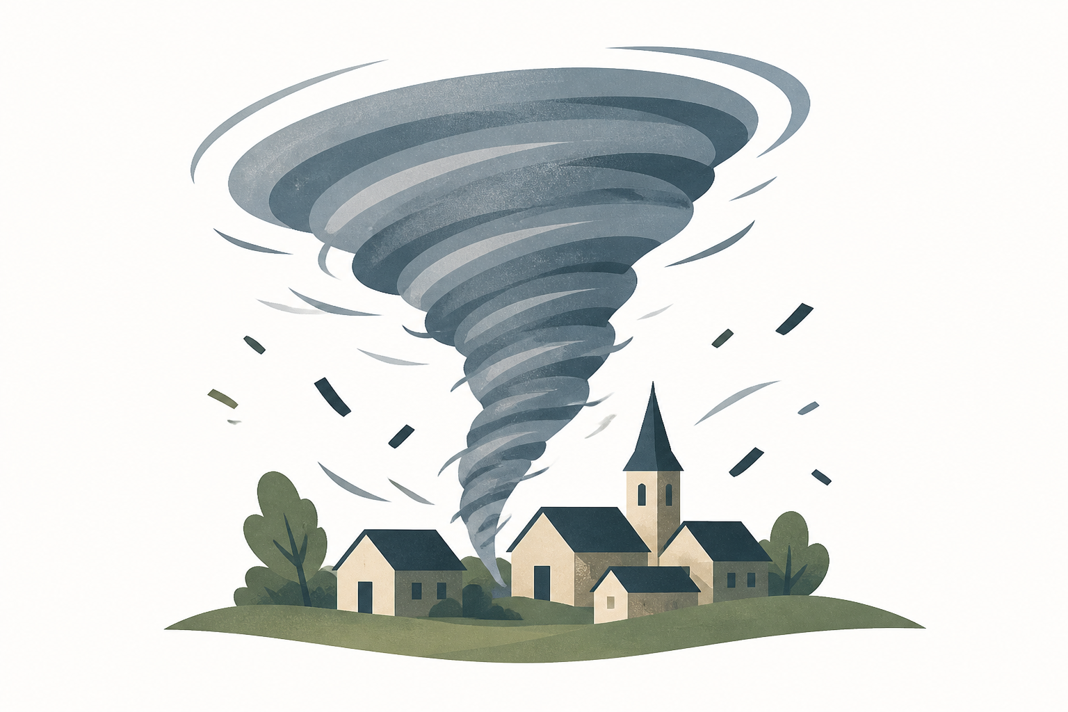 Small village in France hit by tornado, 20 hospitalized