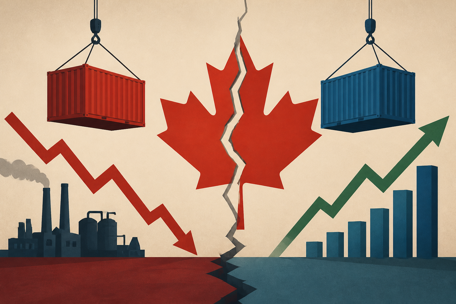 Canada Trade War Heats up As Markets Pick Early Winners and Losers