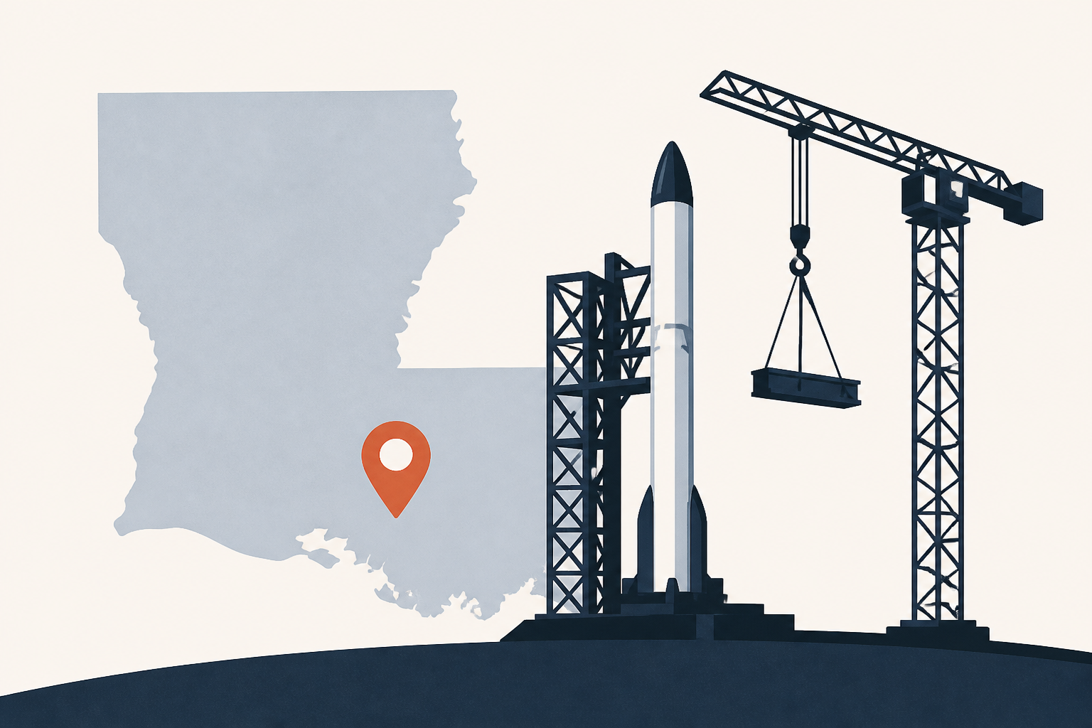 SpaceX announces launching pad construction in Louisiana