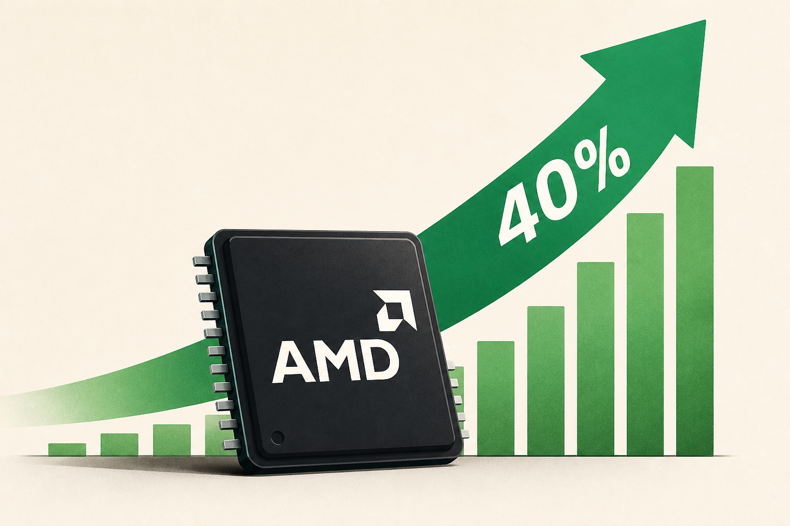 Why Nvidia rival AMD may see a 40% rip in its stock