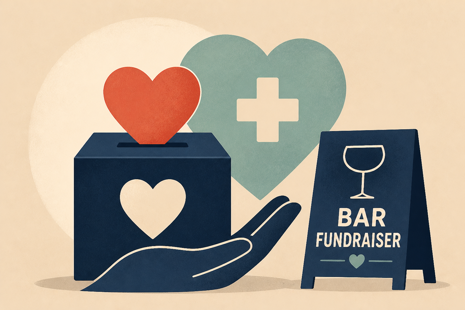 “All Souls bar fundraiser on Tuesday night for employee who fell ill”