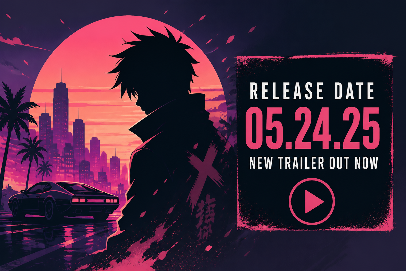Anime GTA 6 Killer Finally Gets Release Date And Hot New Trailer