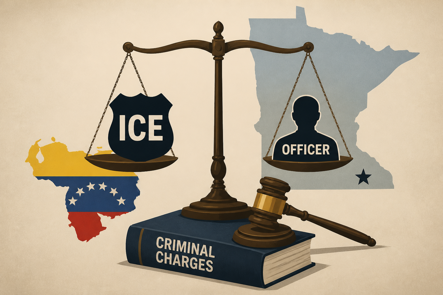Feds consider criminal charges against ICE officer accused in January shooting of Venezuelan immigrant in Minnesota