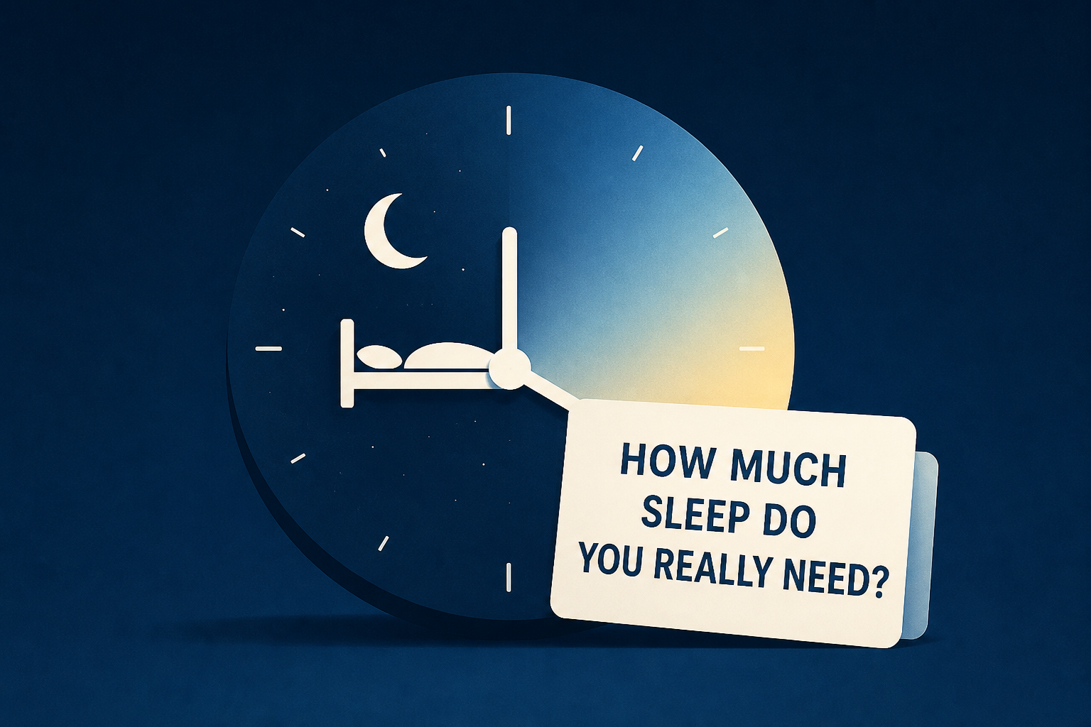 Forget 8 hours - new research reveals how much sleep adults really need