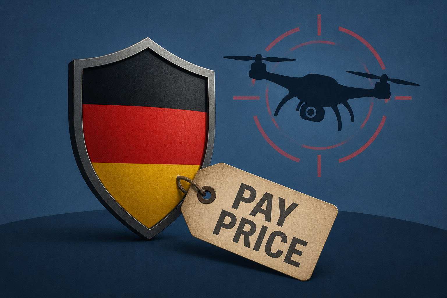 Germany's Merz warns attackers will 'pay price' after drone incident