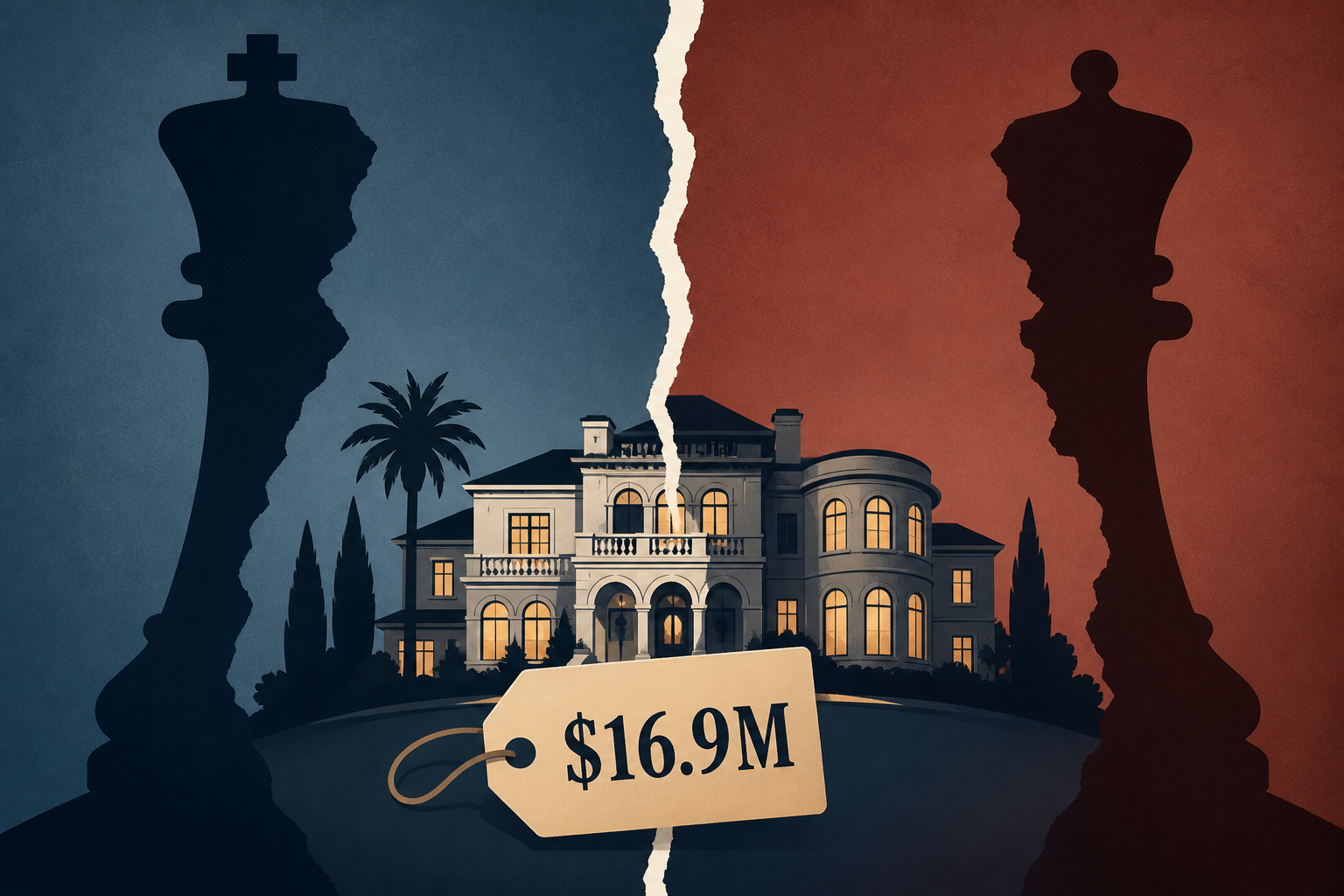 $16.9M listing for Old Hollywood mansion is exposes bitter family feud