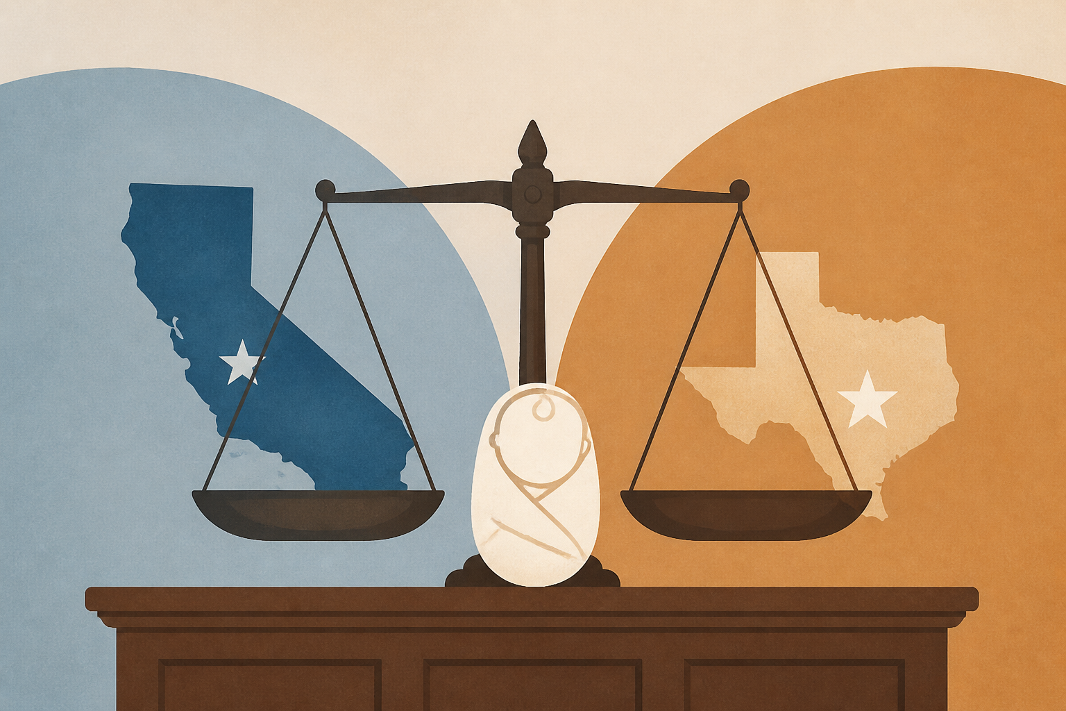 California couple and their surrogate testify in Texas court as dispute over newborn escalates