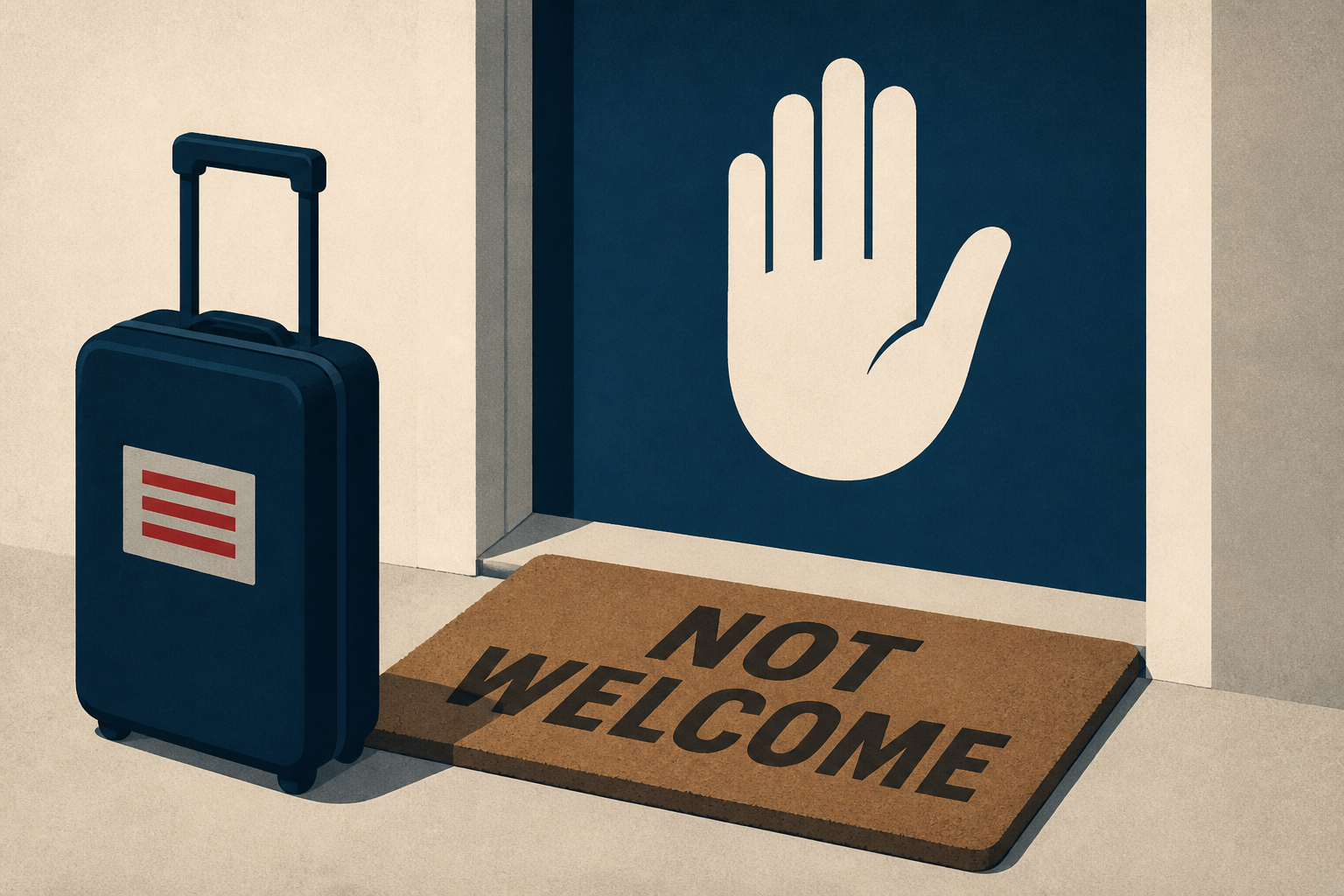 Vance Hit With Humiliating Welcome on Trip