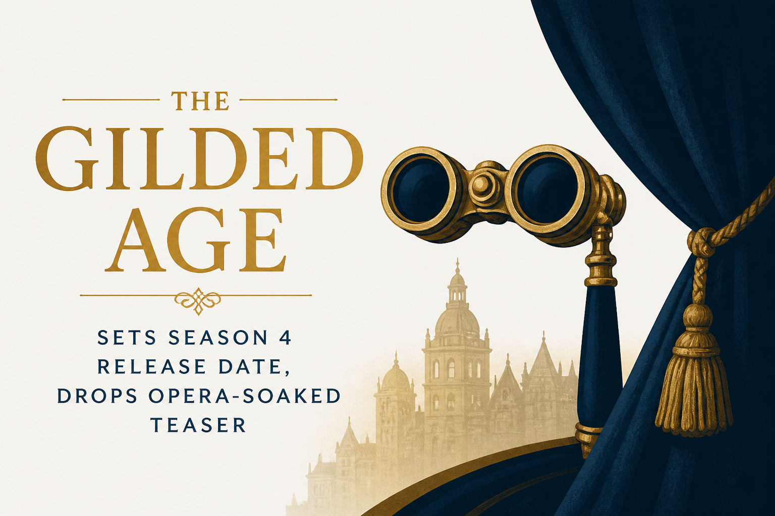 'Gilded Age' Sets Season 4 Release Date, Drops Opera-Soaked Teaser