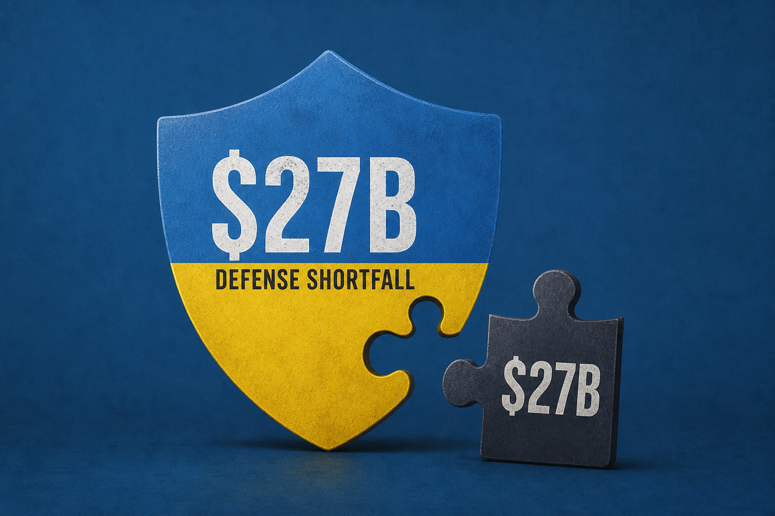 Ukraine Confronts $27B Defense Shortfall