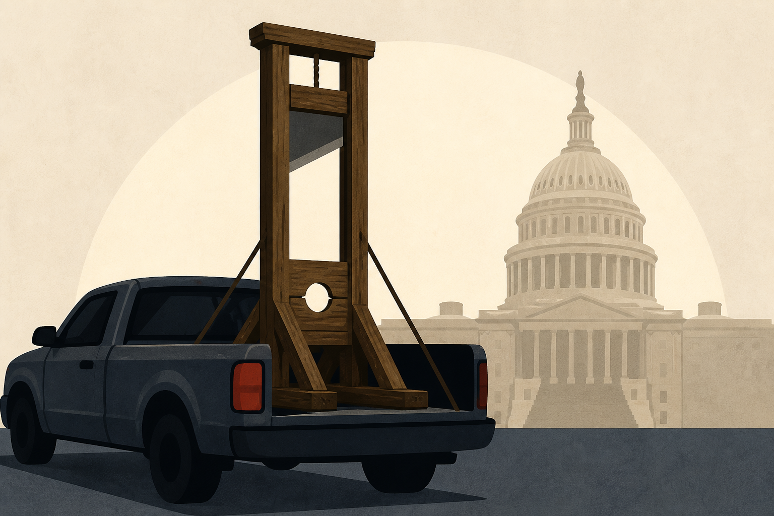 California man arrested with guillotine in truck near US Capitol