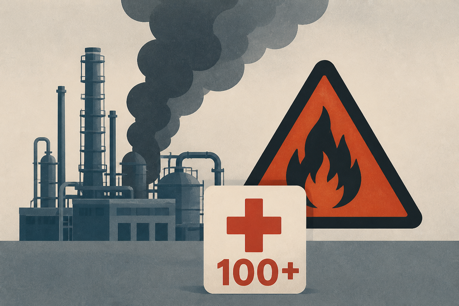 Fire at Amur Gas Chemical Complex Kills Chinese Worker, Injures Over 100