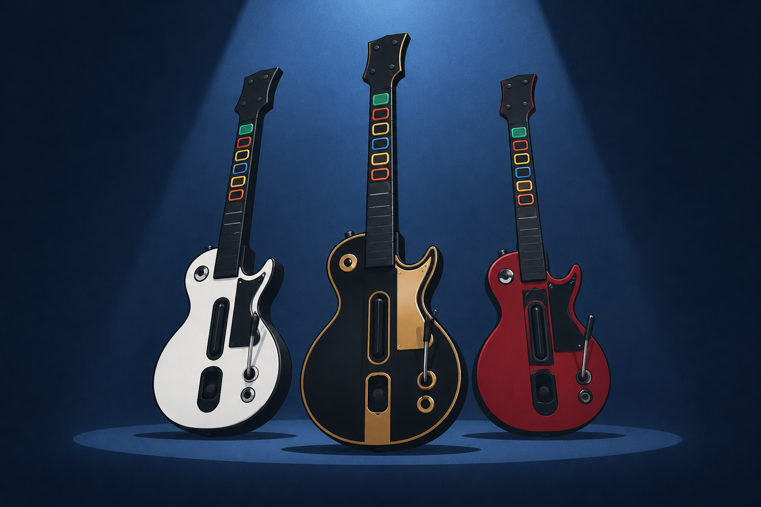 Here Are Three Sick Gibson Guitar Controllers Made For Stage Tour's Dec. 10 Release