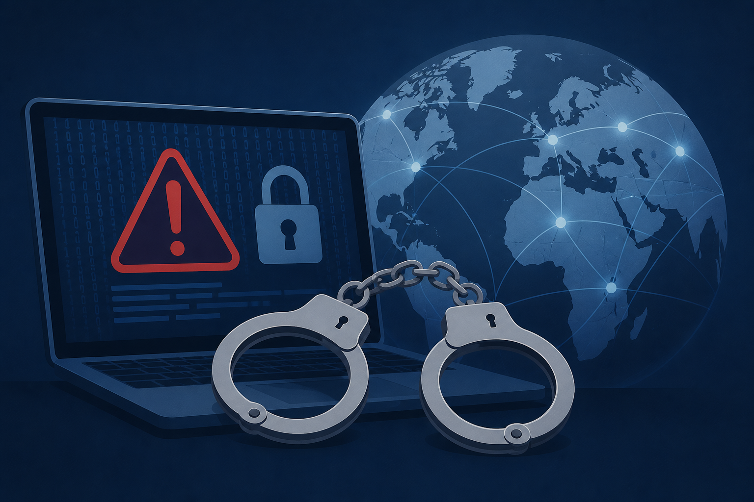 Police arrests dozens of suspects in global cybercrime crackdown