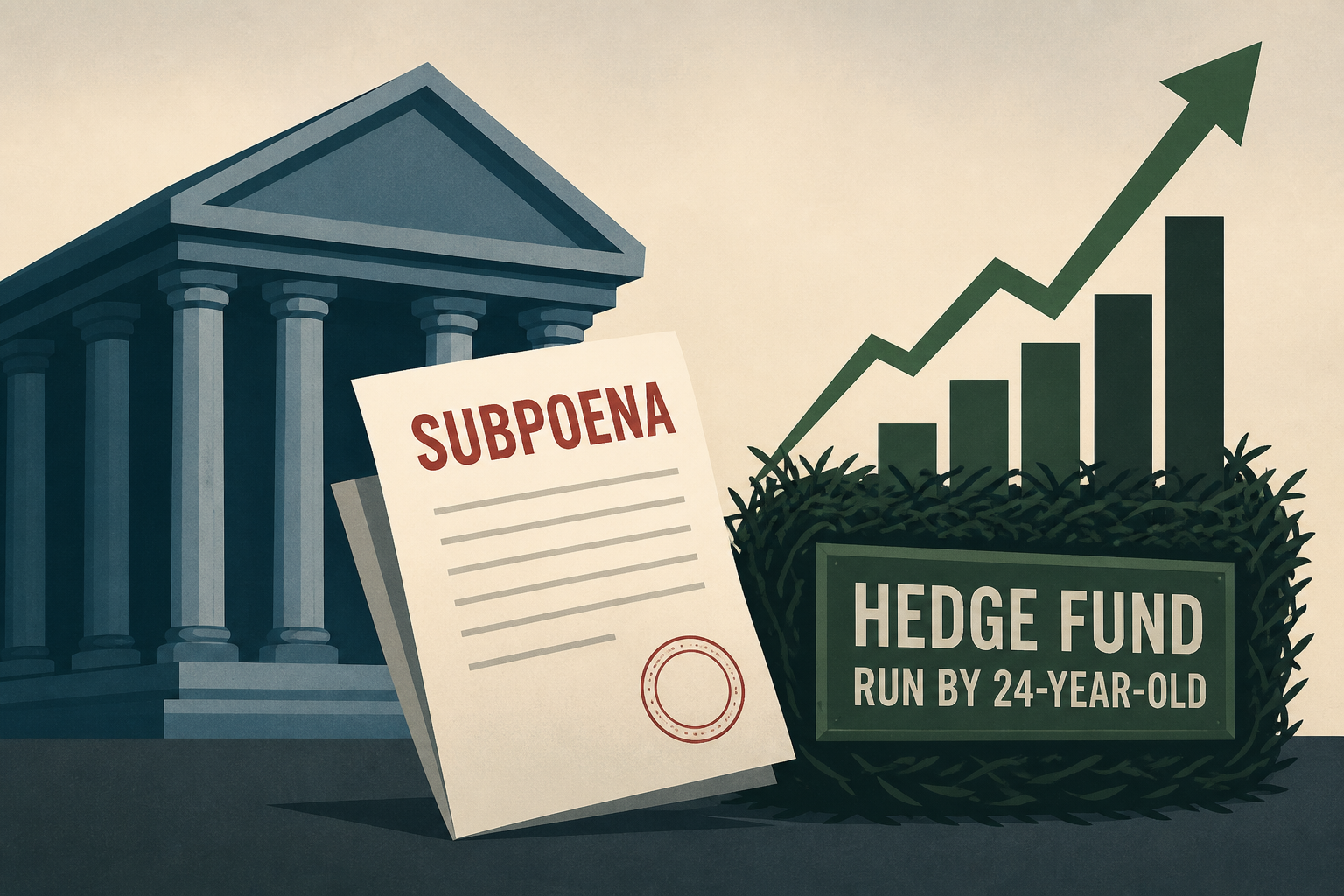 Big Banks Subpoenaed Over Hedge Fund Run by 24-Year-Old