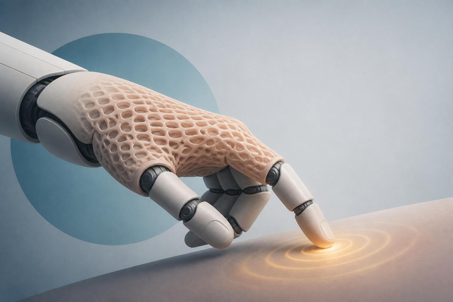 3D-Printed Skin Gives Robots The Sensation Of Touch