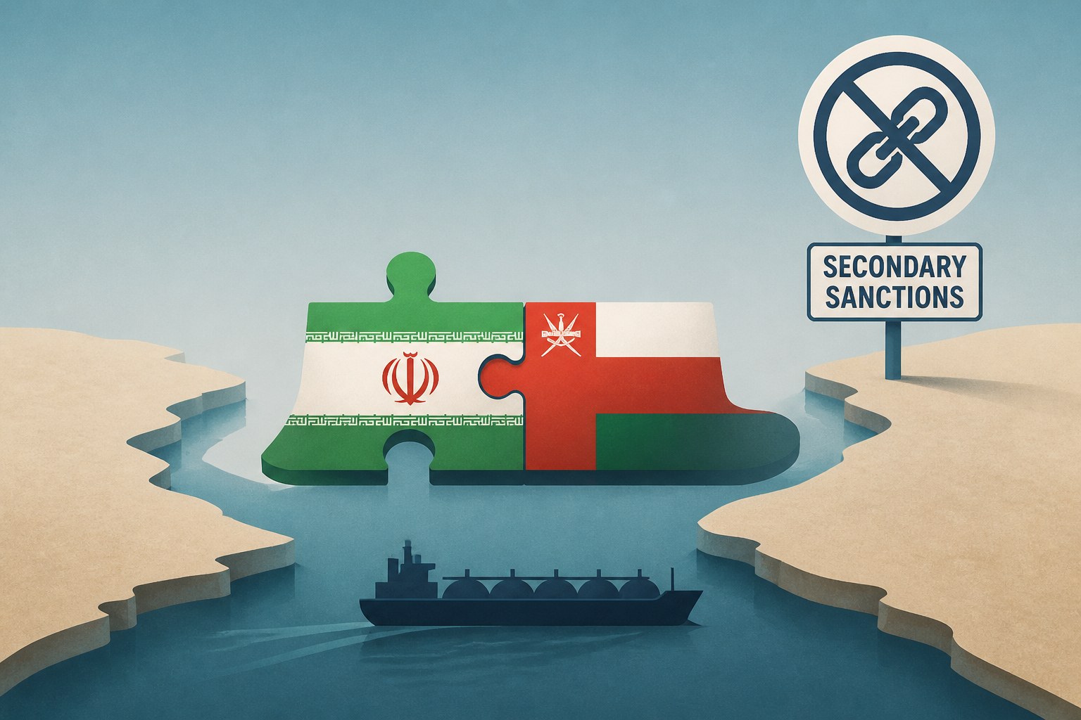 Iran and Oman prep Hormuz deal, U.S. holds off on secondary sanctions