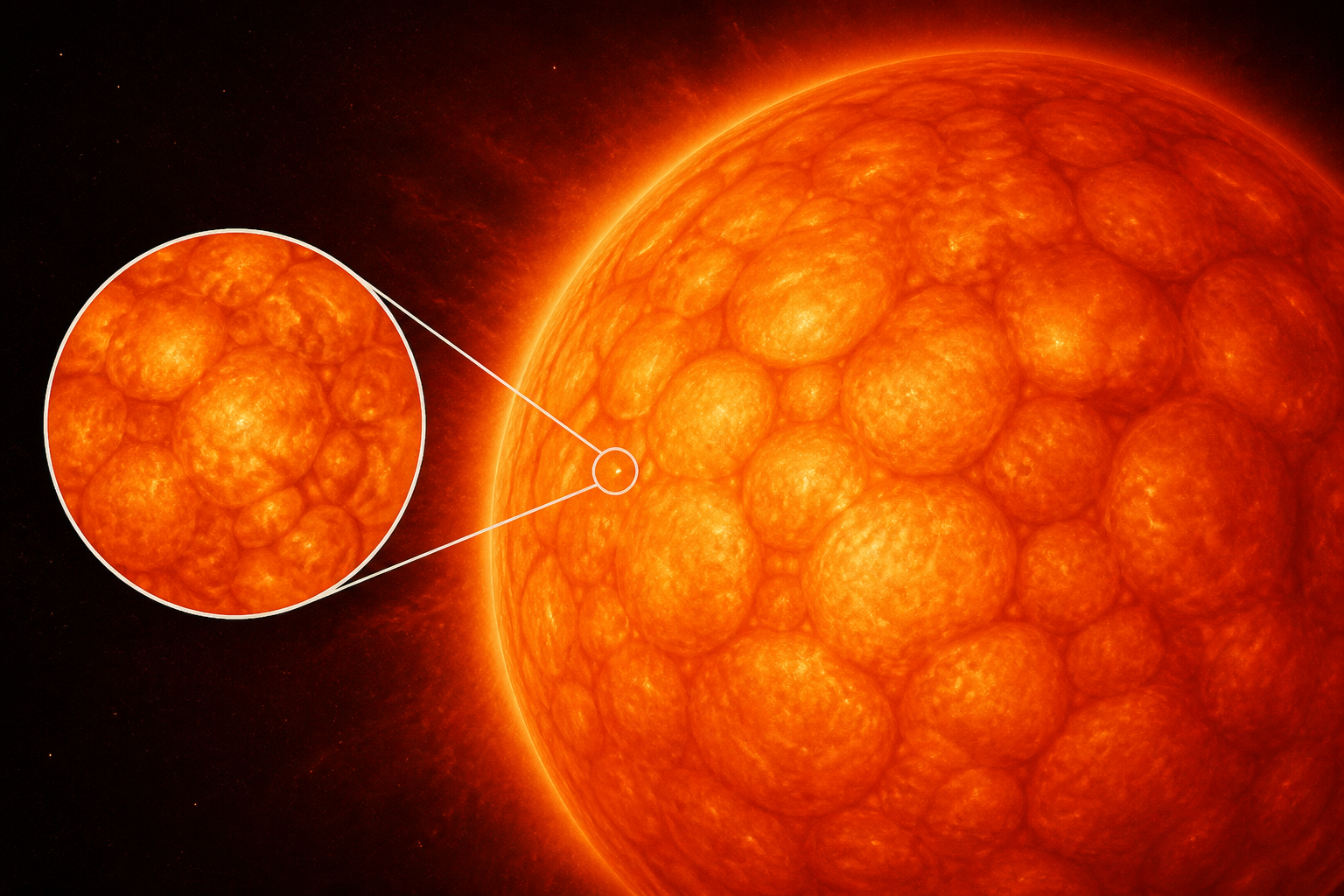 The bubbling surface of doomed supergiant star Betelgeuse has been revealed like never before