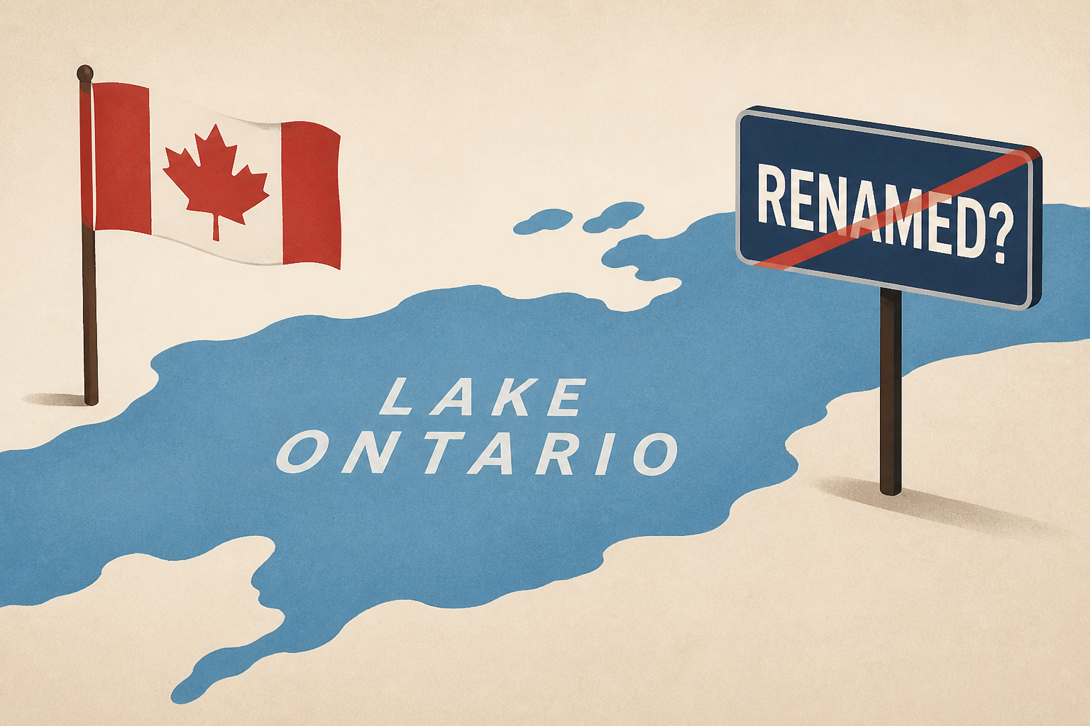 Canadian Politicians Say Trump Renaming Lake Ontario Won't Matter