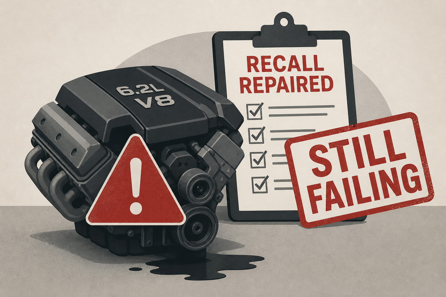 Owners Report Their GM 6.2L V8s Are Still Failing Even After Recall Repairs