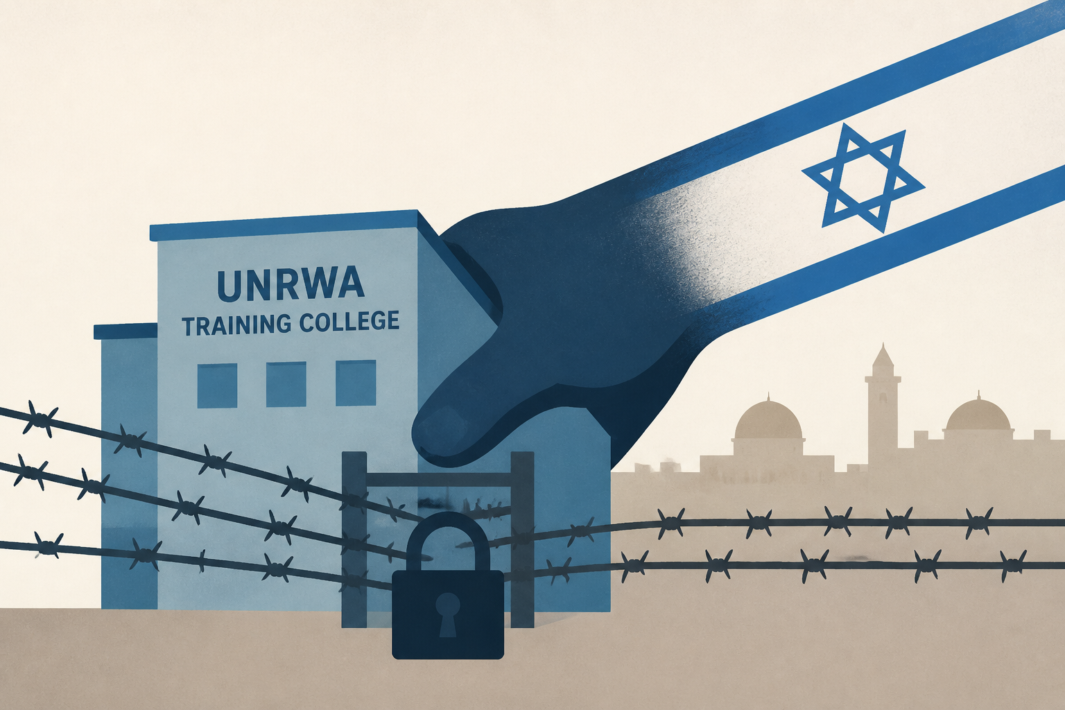 Israel's seizure of Unrwa training college in East Jerusalem condemned