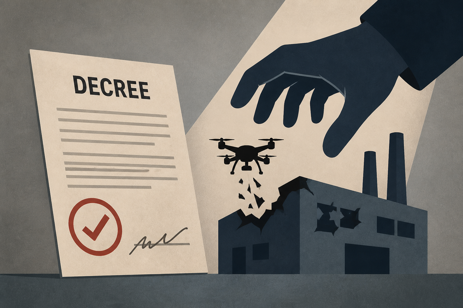 Putin signs decree allowing state seizure of businesses hit by drone strikes