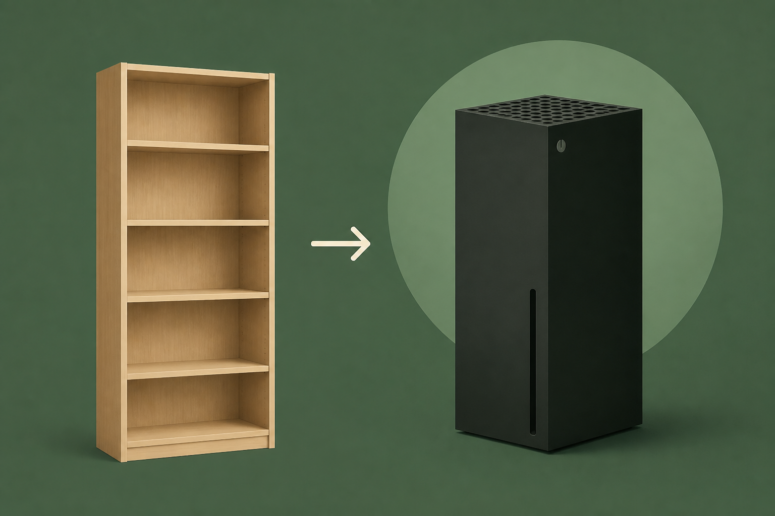 Xbox Console Design Was Inspired by Ikea's Billy Bookcase