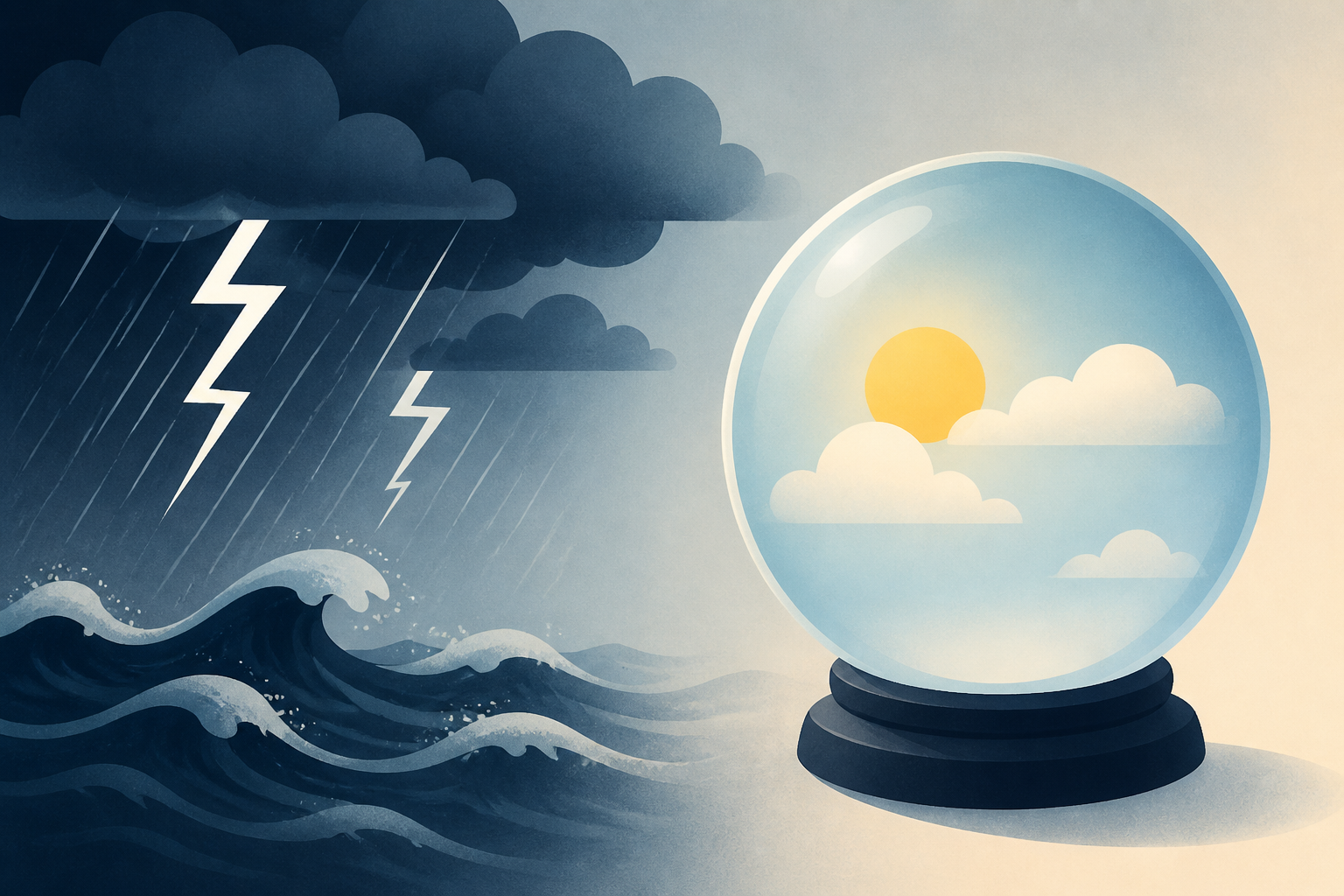 Current storms, forecast