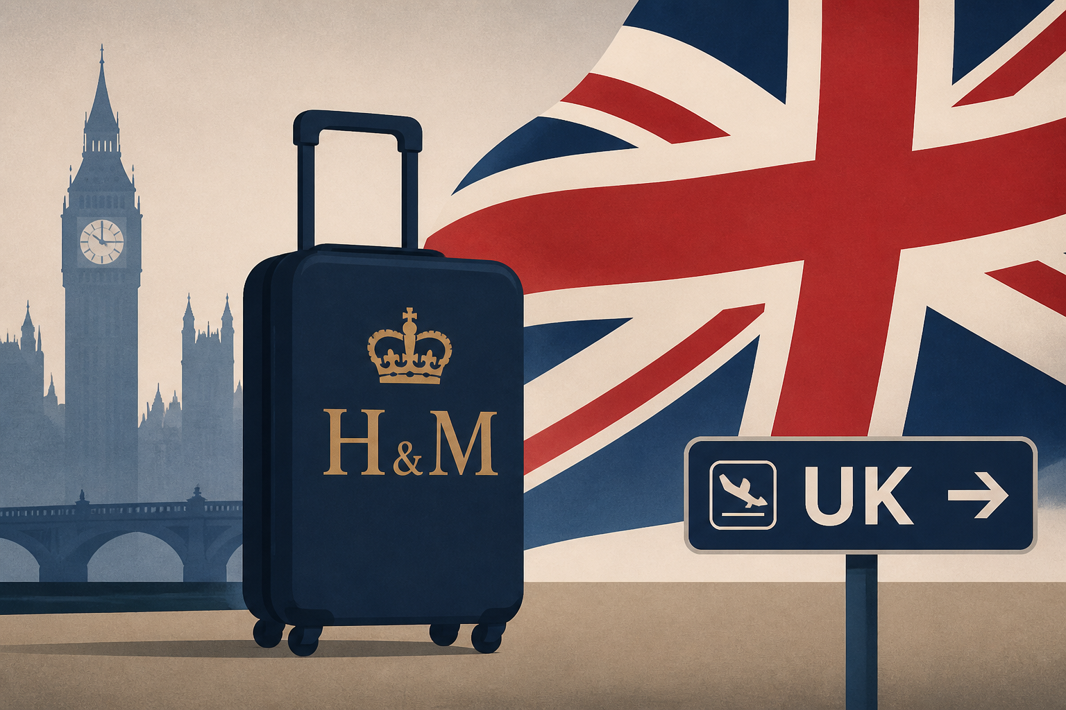 Prince Harry and Meghan arrive in the UK