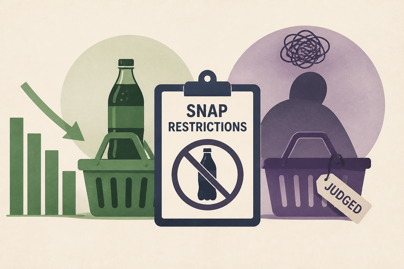 SNAP restrictions cut soda purchases but raise stigma concerns, study finds