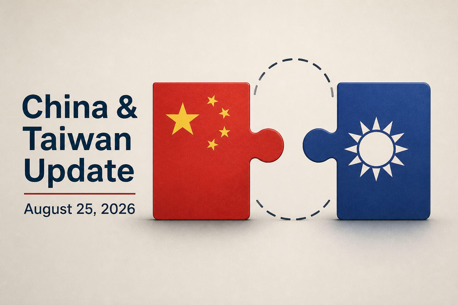 China & Taiwan Update, August 25, 2026