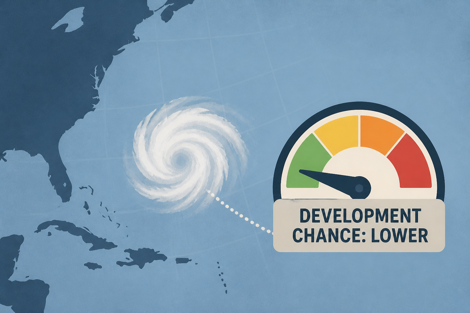 Hurricane center still tracking 1 Atlantic system, but drops development chances