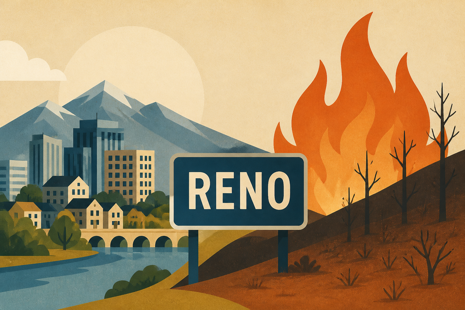 Reno became an affordable, booming destination. Fires show the limits of all that growth