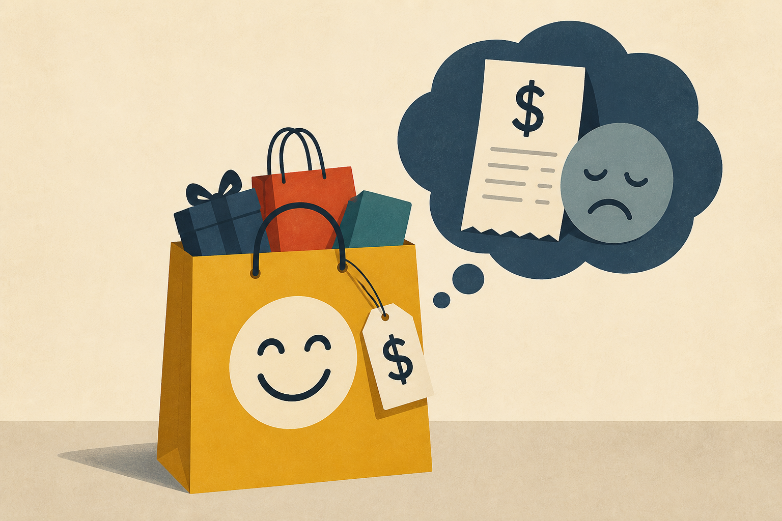 Americans spend money to find joy. Then comes the guilt