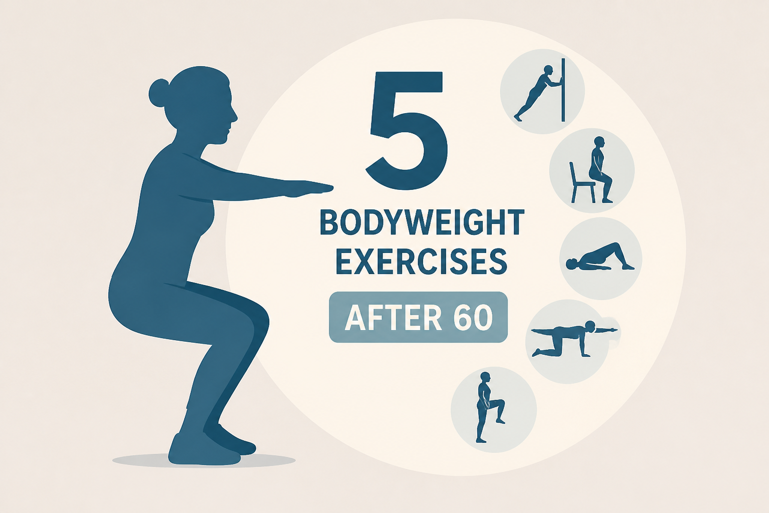 I a kinesiologist which 5 bodyweight exercises she’d recommend after 60: Here’s her answer