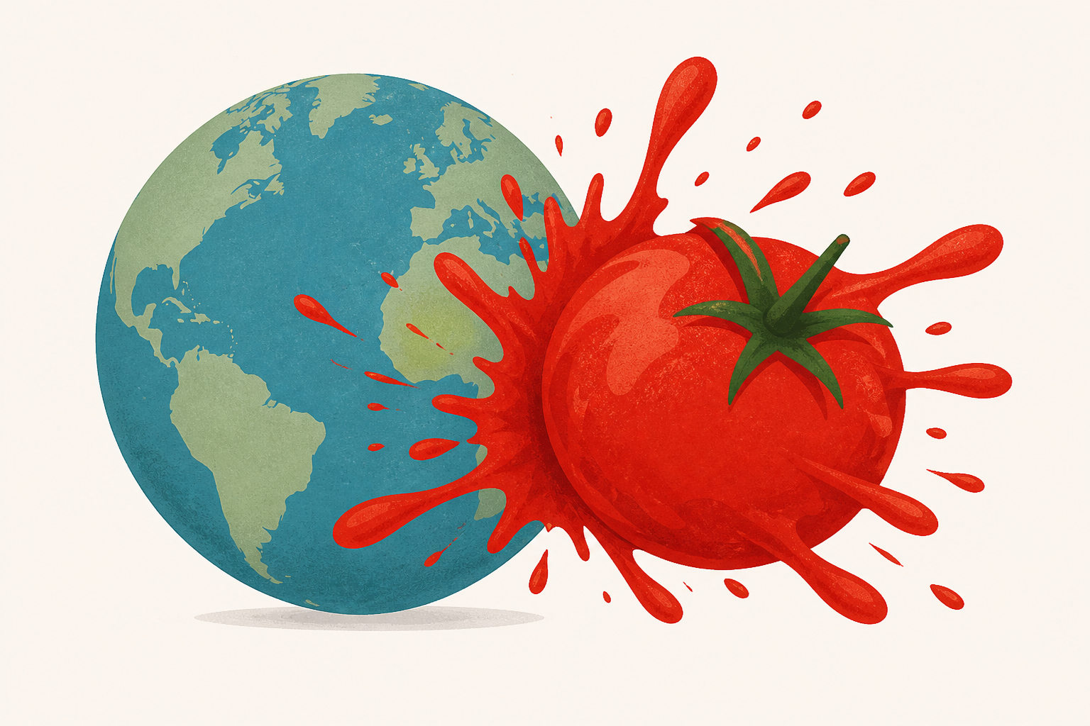 La Tomatina food fight draws foreigners and Spanish locals