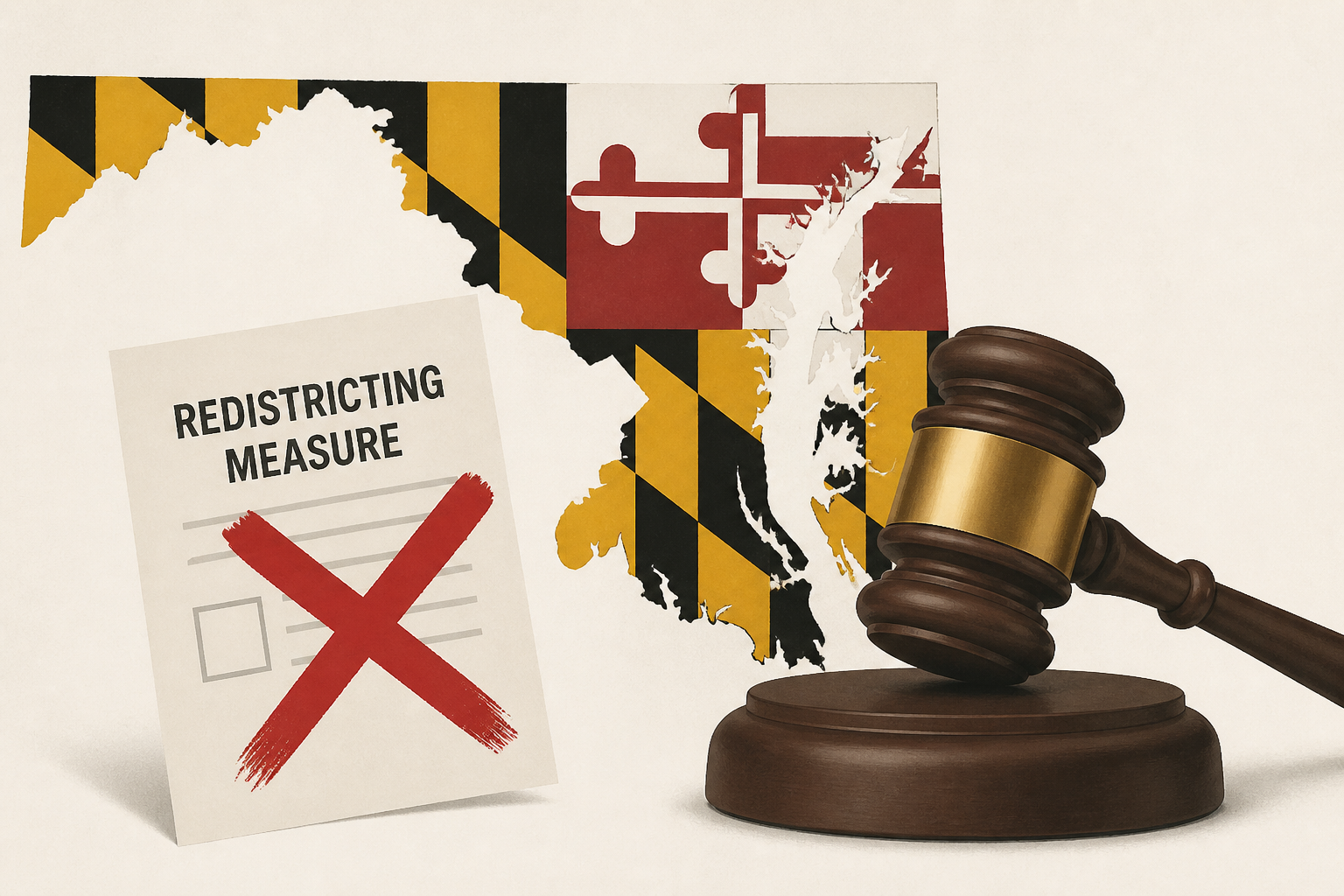 Maryland court rules redistricting measure cannot go on November ballot