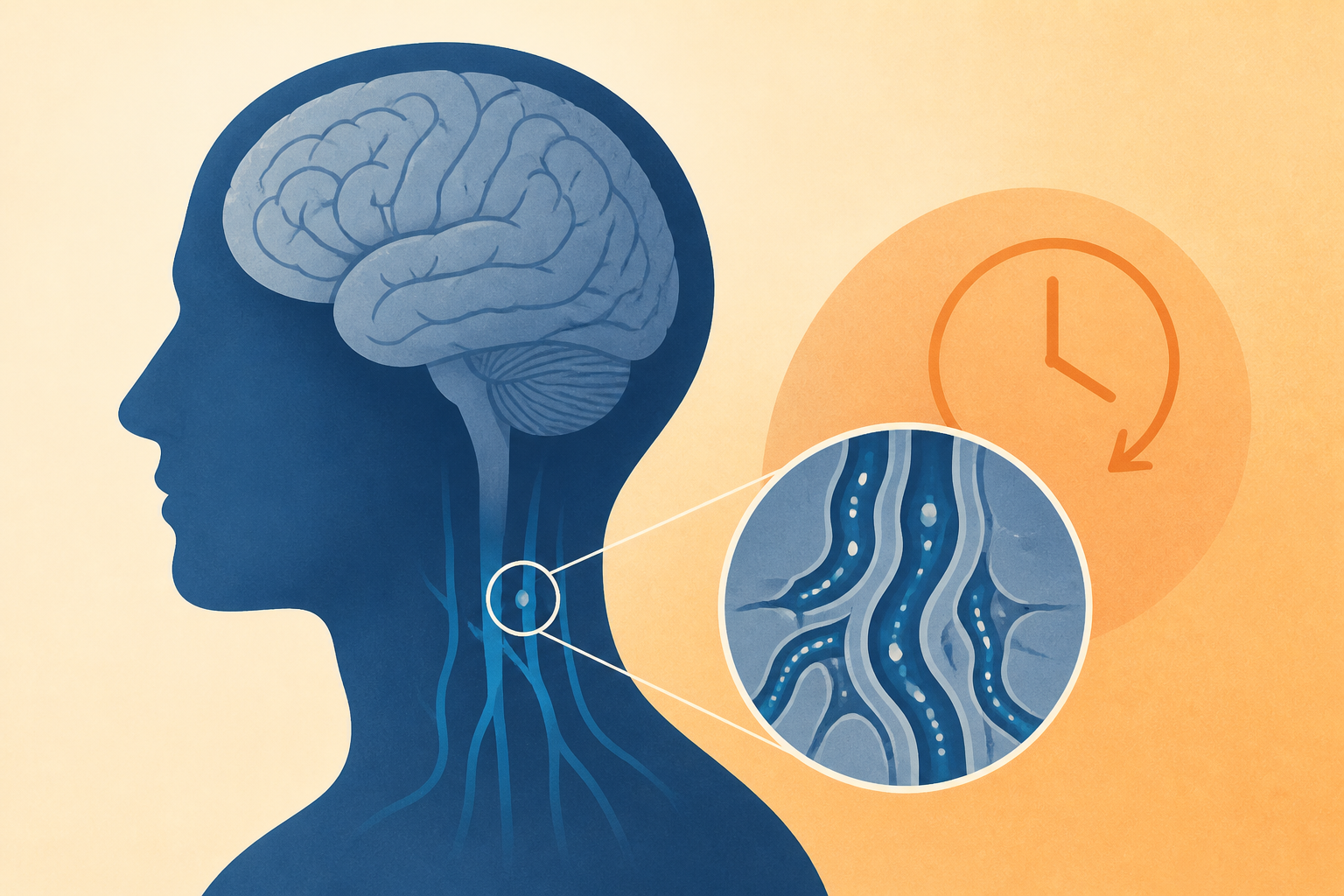 Tiny Channels in Your Neck Might Determine How Your Brain Ages