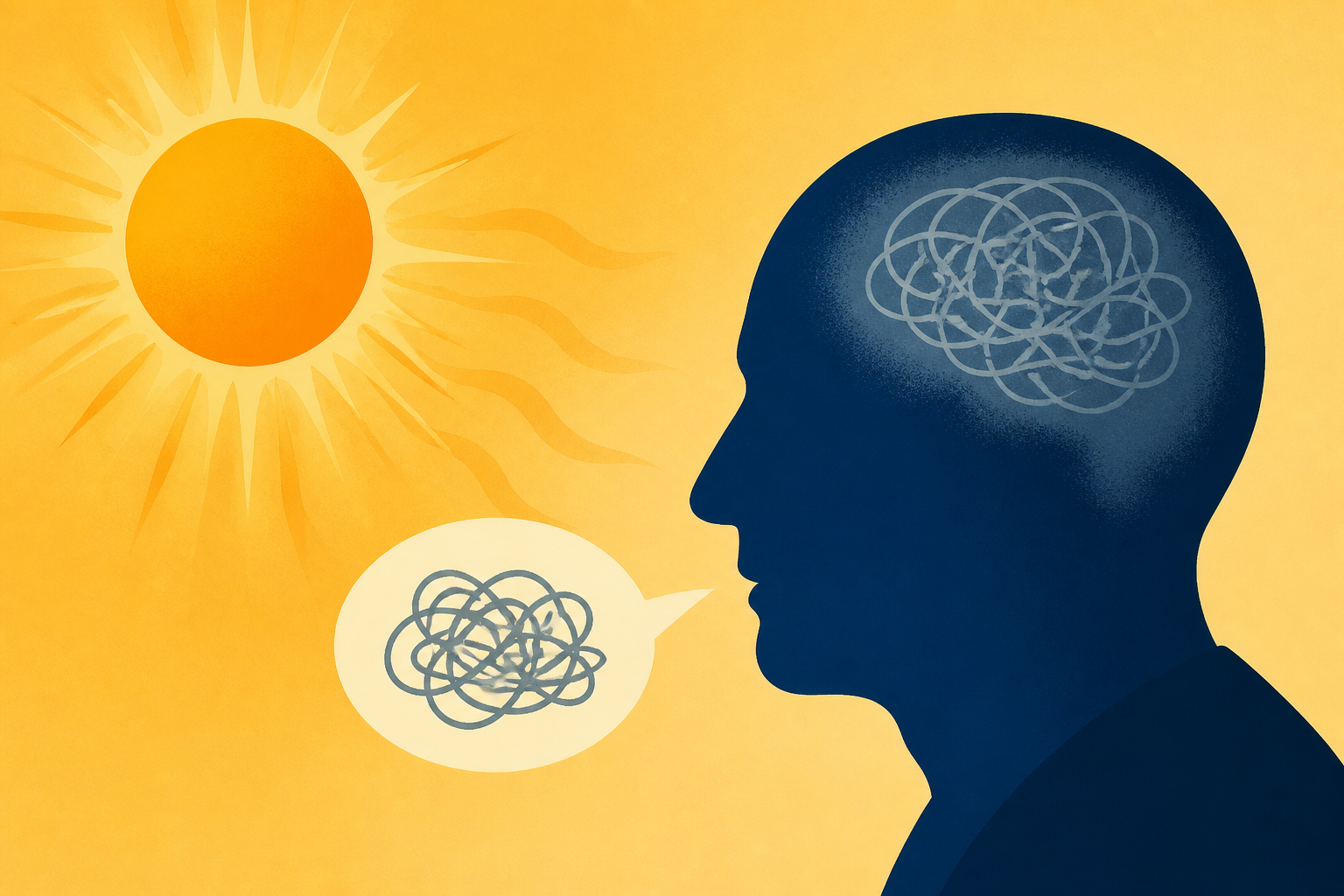 Dr. Roach: Elderly man's unable to form words after extreme sun exposure