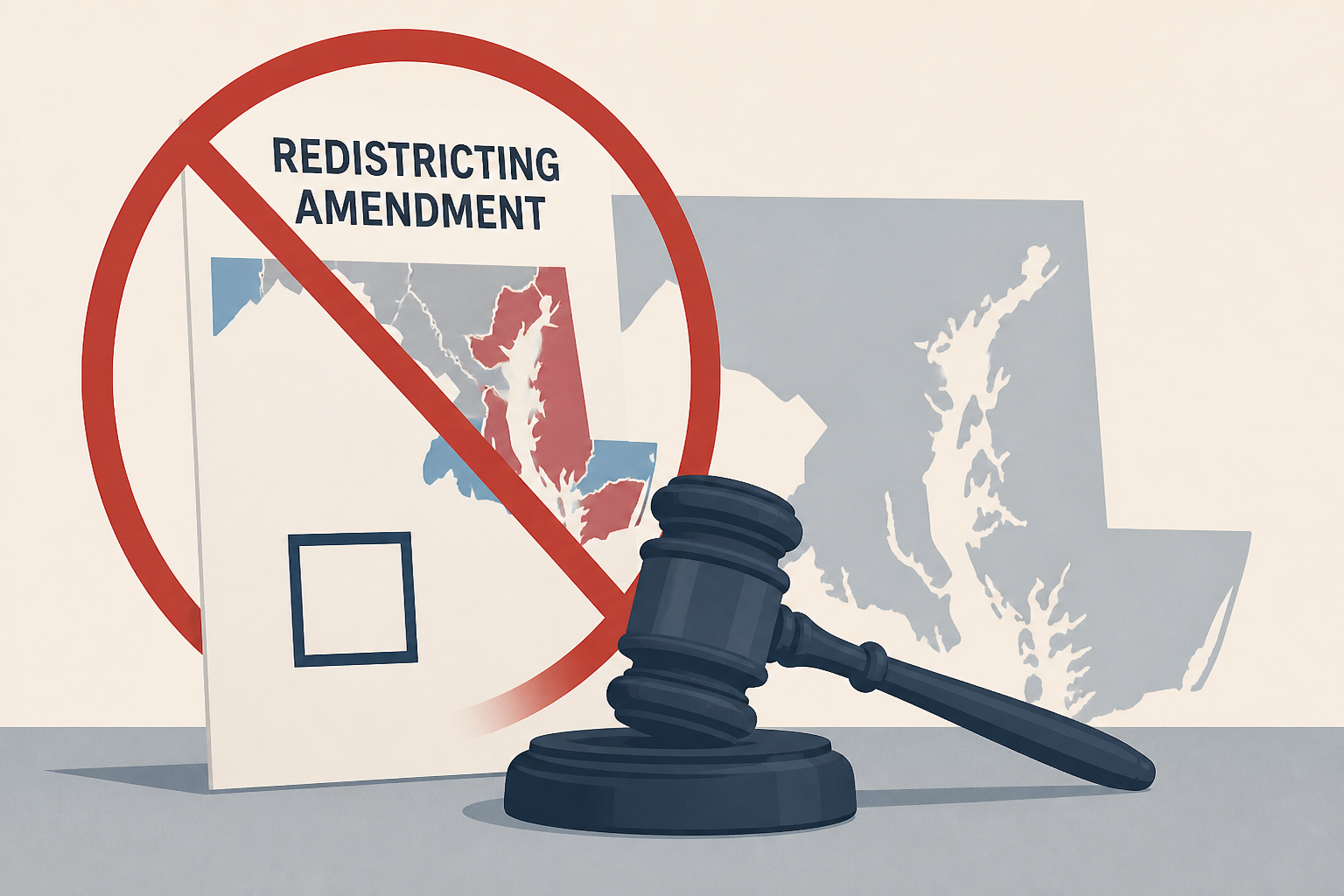 Maryland court blocks Democrats’ redistricting amendment from November ballot