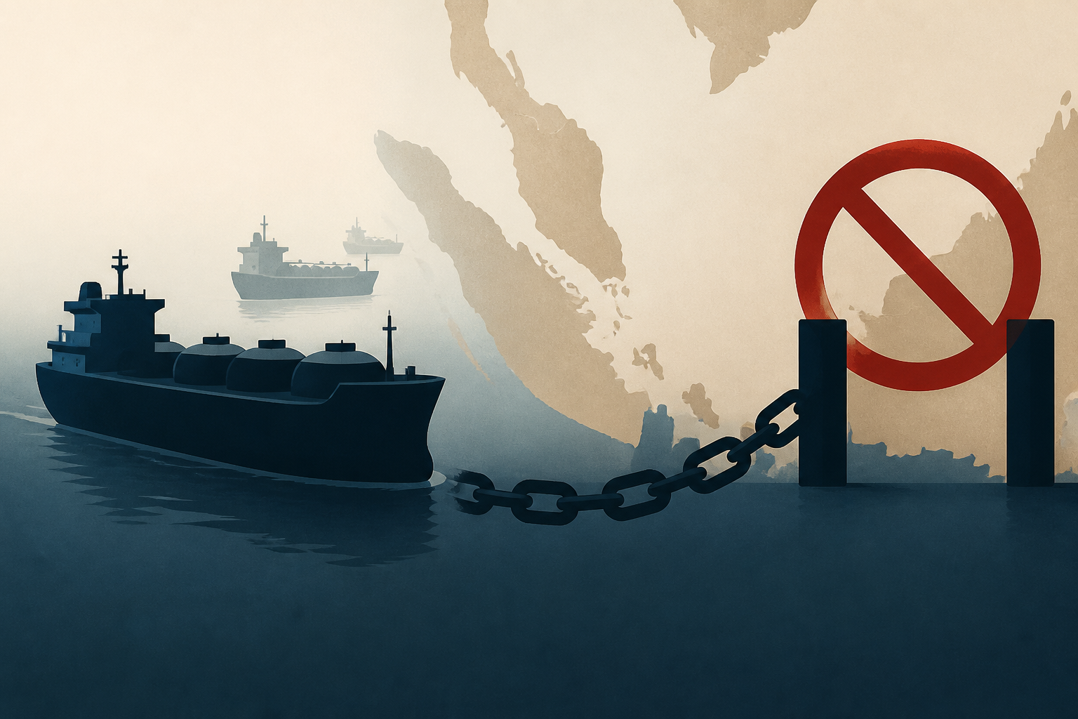 Iran shadow fleet tankers near Malaysia test oil sanctions blockade