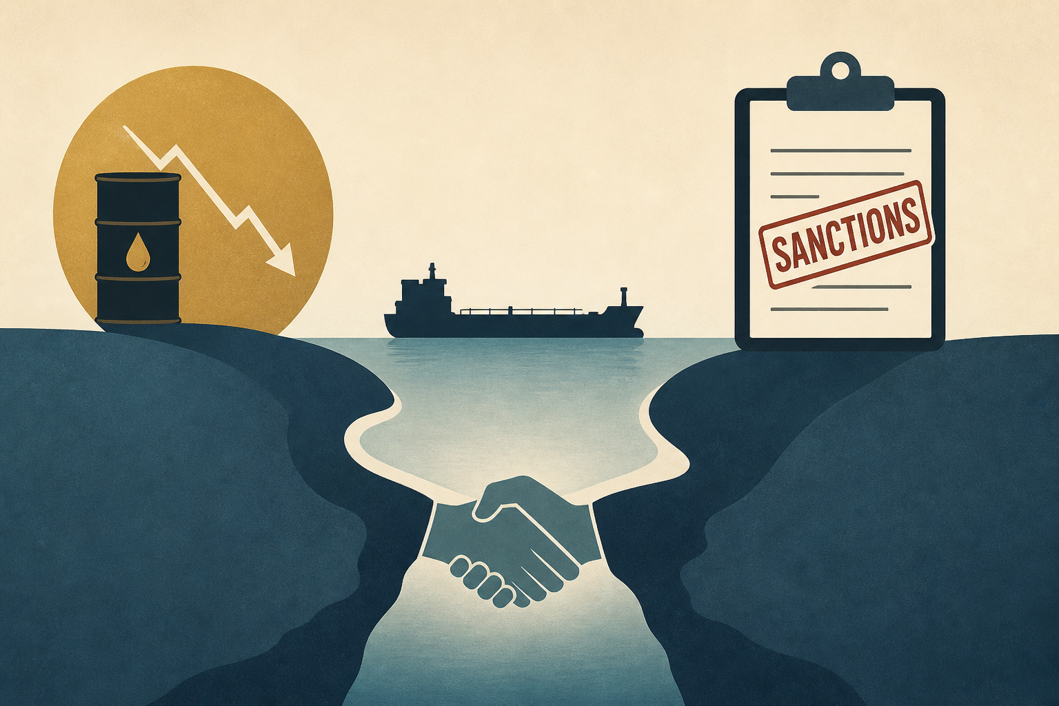 Strait of Hormuz deal inches closer as oil prices dip; US commits to Tehran sanctions