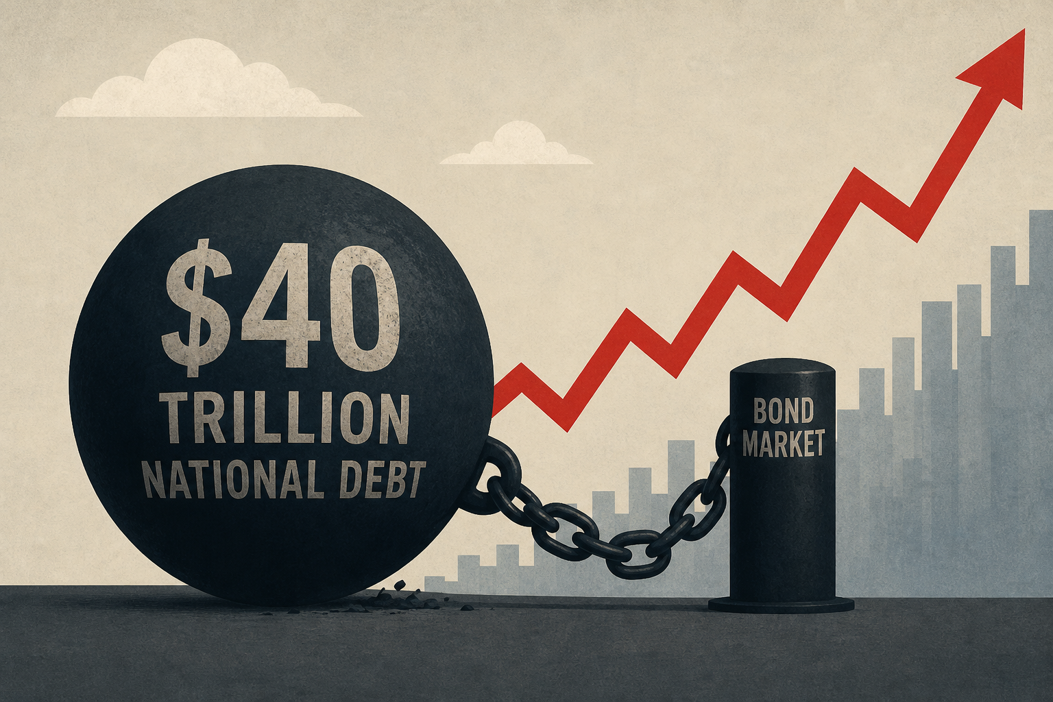 The $40 trillion national debt and the bond market's revolt: how we got into this mess