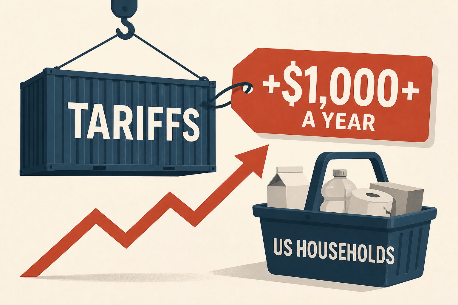 Tariffs will cost US households over $1,000 a year, Yale Budget Lab says