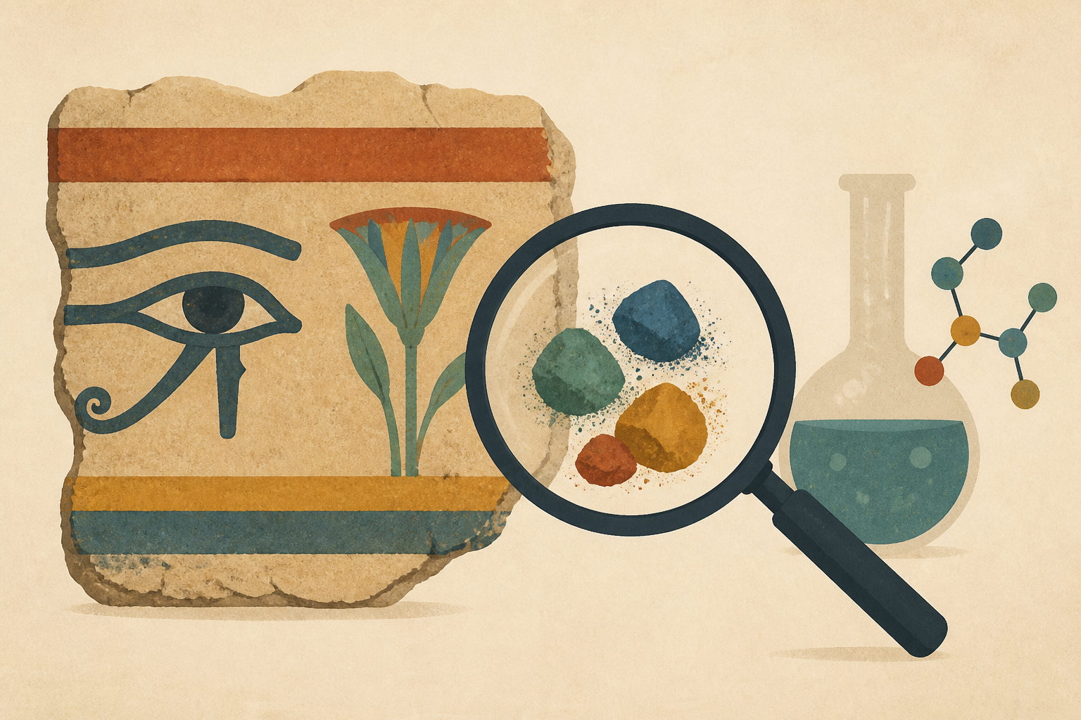 Scientists Find Unexpected Ingredients in Ancient Egyptian Paint