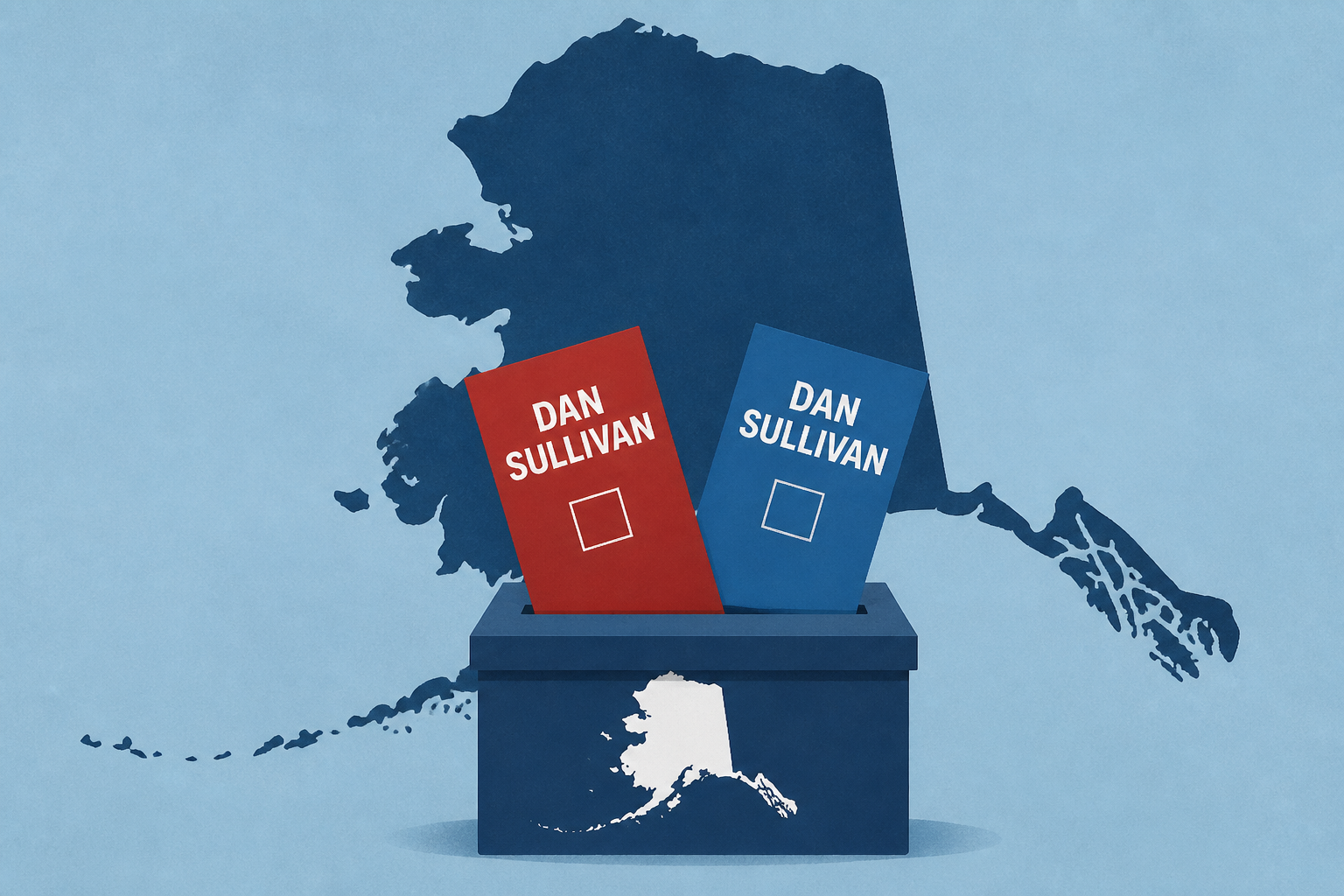Dan Sullivan will face Dan Sullivan in Alaska. Here’s how much that could hurt the GOP