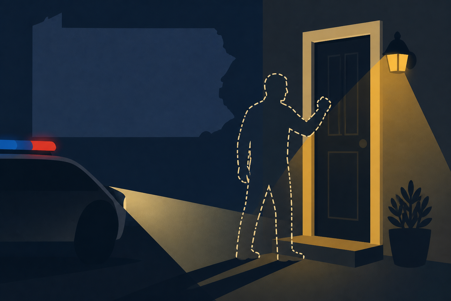 Pennsylvania man shot dead by cops after returning home from bar and knocking on the wrong door