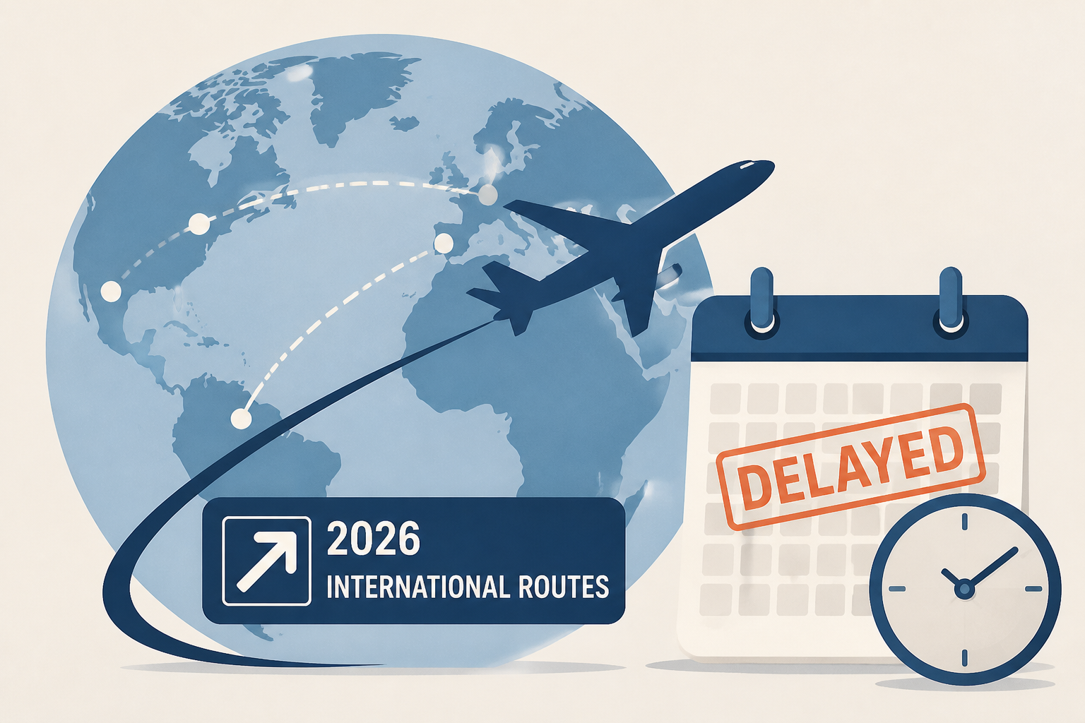 United's 2026 international routes will return; Coastliner delayed